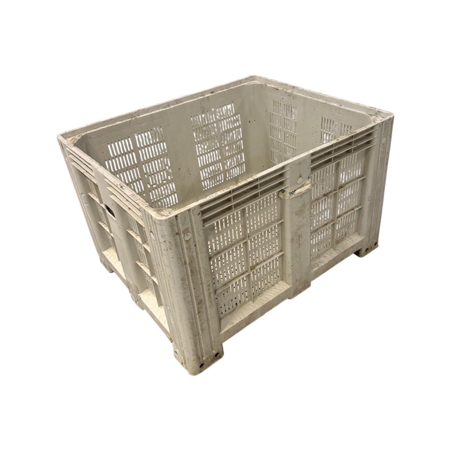 plastpallkasse type 1, skadet, 1200 x 1000 x 785 mm