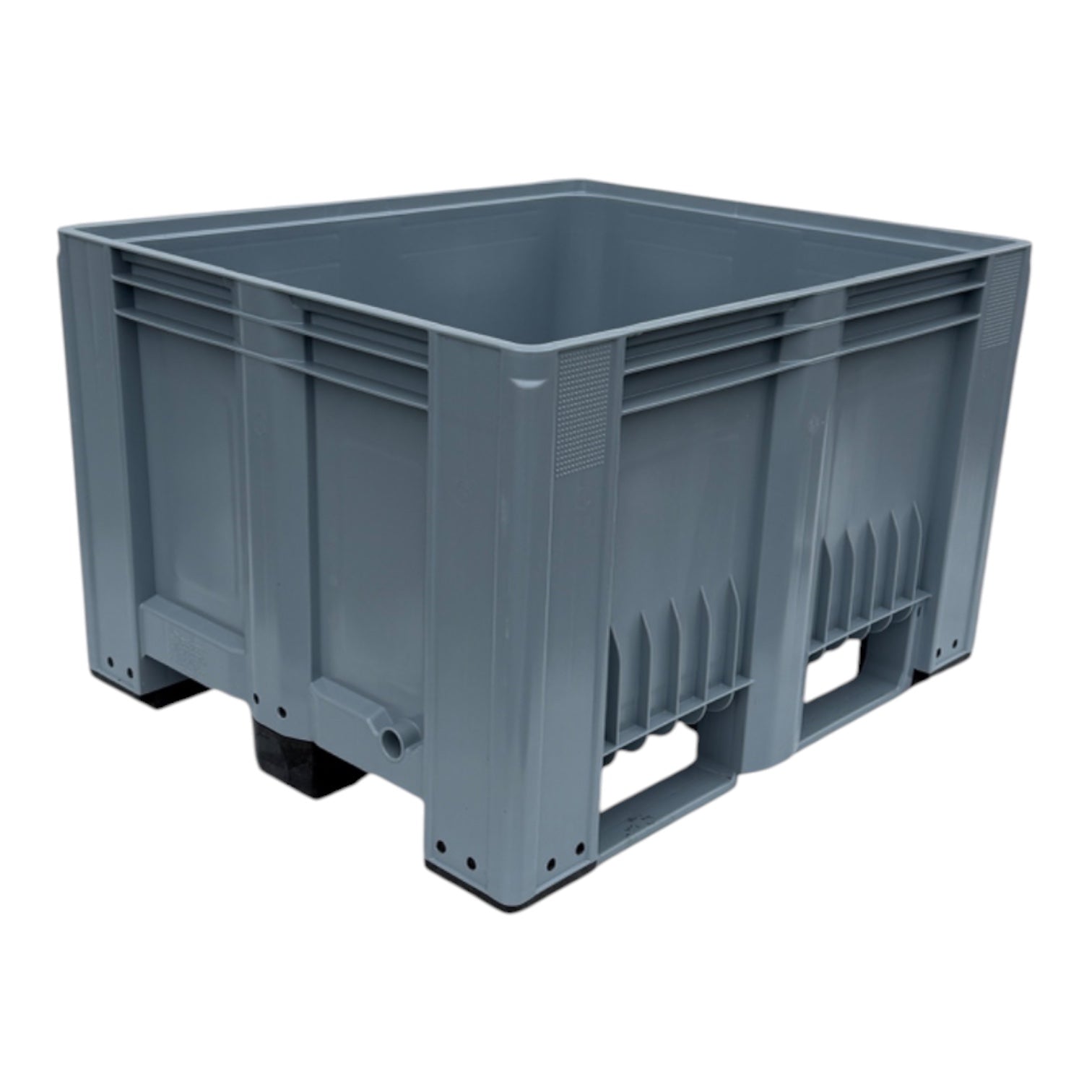 plastpallkasse PB018, ny, med 3 innsatser, 1200 x 1000 x 765 mm