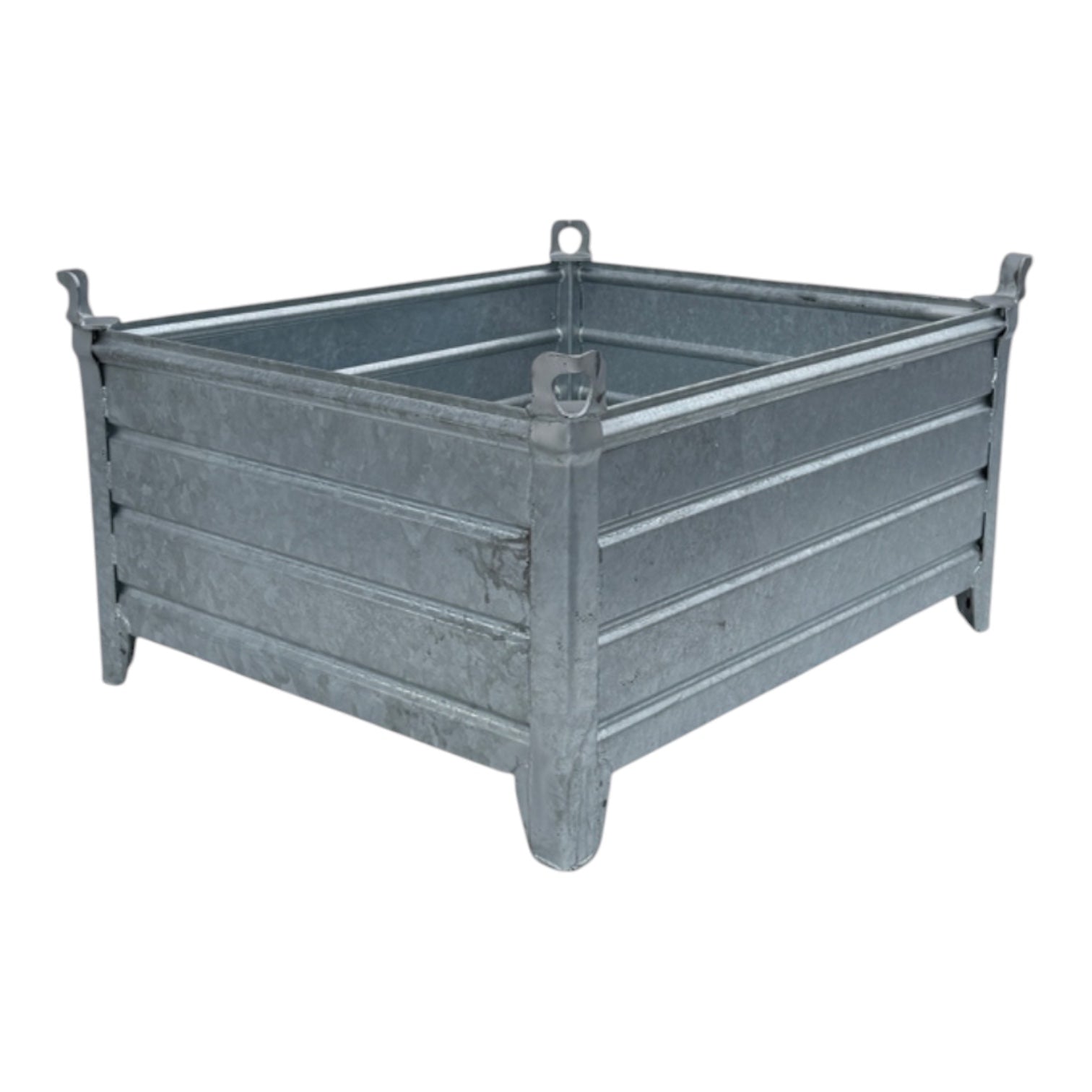verzinkte stapelbak xl met hijsogen 1200 x 1000 x 670 mm